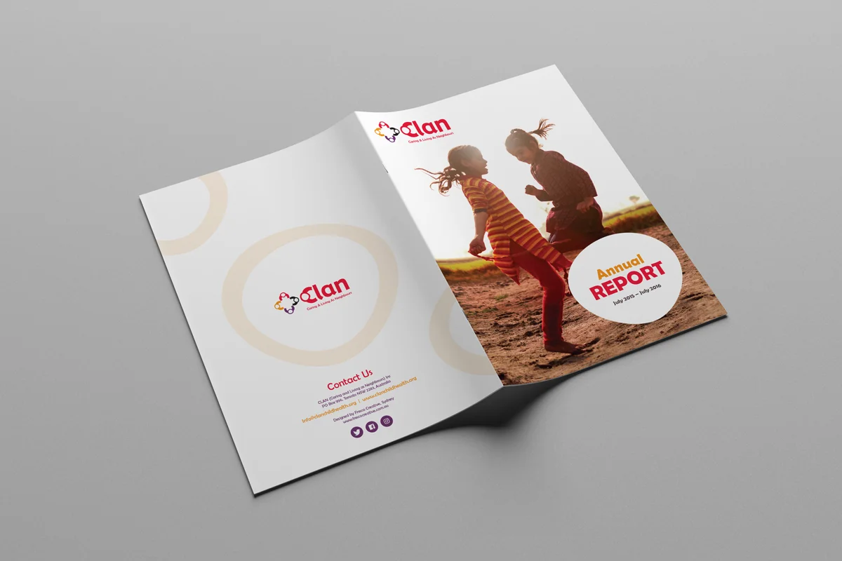 Caring and Living as Neighbours CLAN Annual Report Design