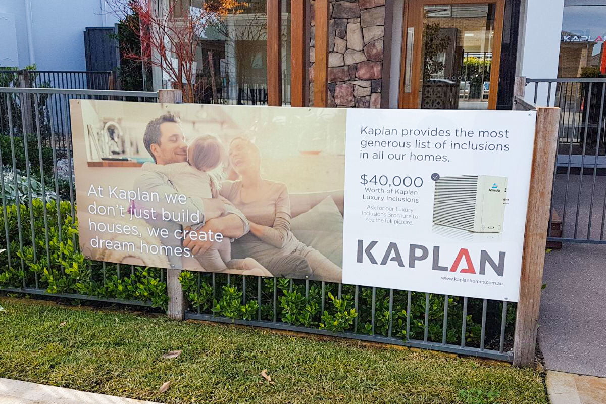 Kaplan Outdoor Signage