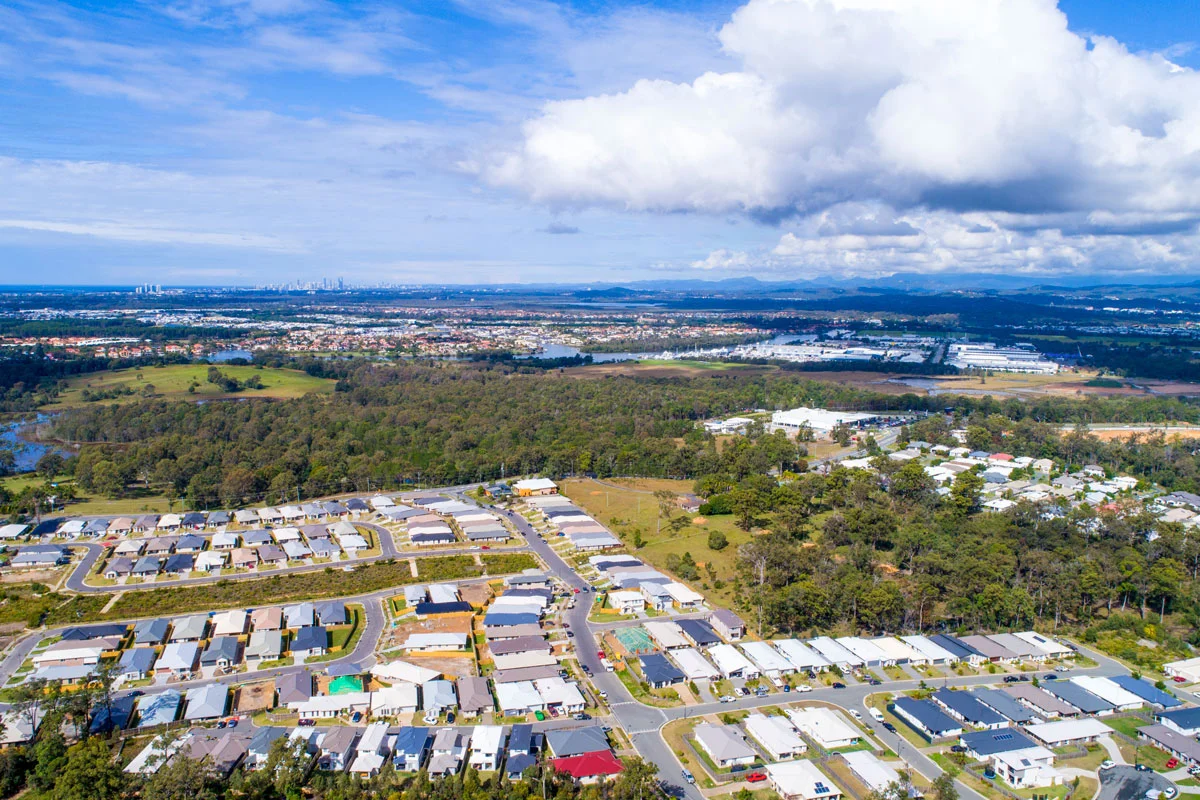 Tribeca Coomera Aerial Photoshoot and Art Direction Property and Development Home Builder Fresco Creative Surry Hills