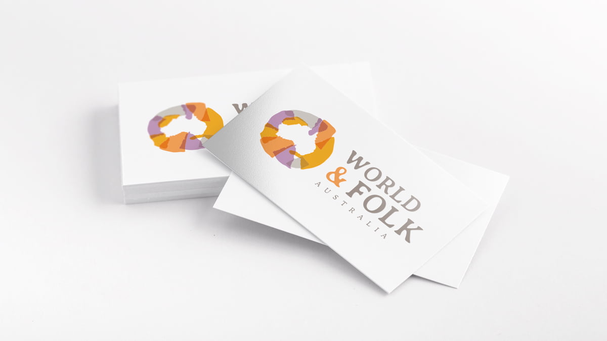 World and Folk Australia Logo Design Branding Brand Development Branding Style Guide Guidelines Music Industry Booking Agency Fresco Creative Surry Hills