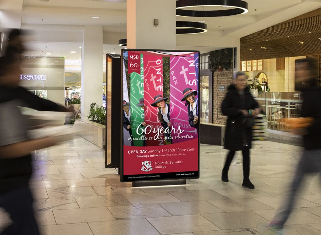 Mount St Benedict College - Advertising - Shopping Centre