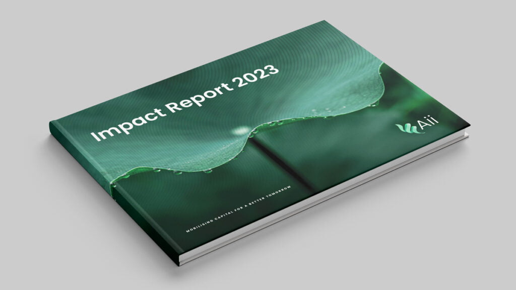 Australian Impact Investments Impact Report 2023 - designed by Fresco Creative
