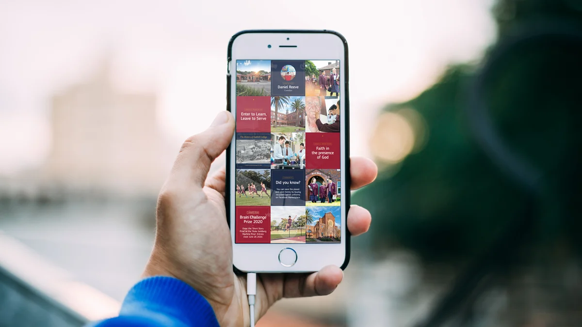 Oakhill College Catholic High School Private Social Media Account Branded Posts Instagram