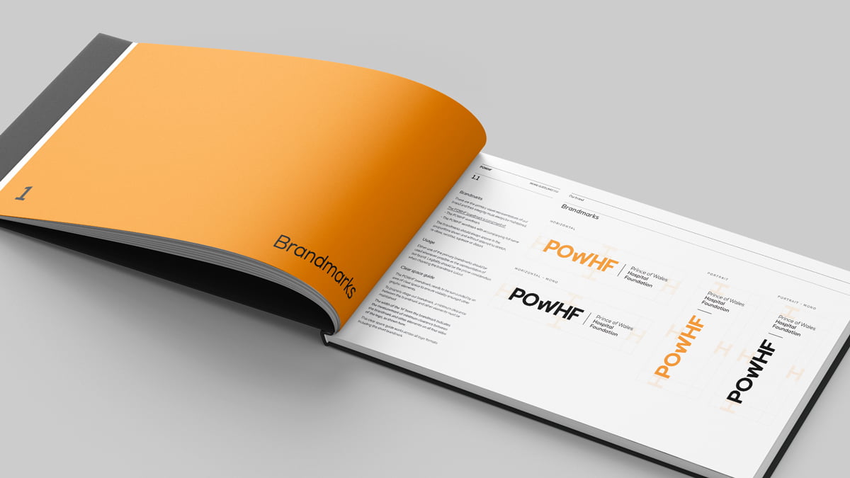 POWHF Brand Guidelines Graphic Design by Fresco Creative