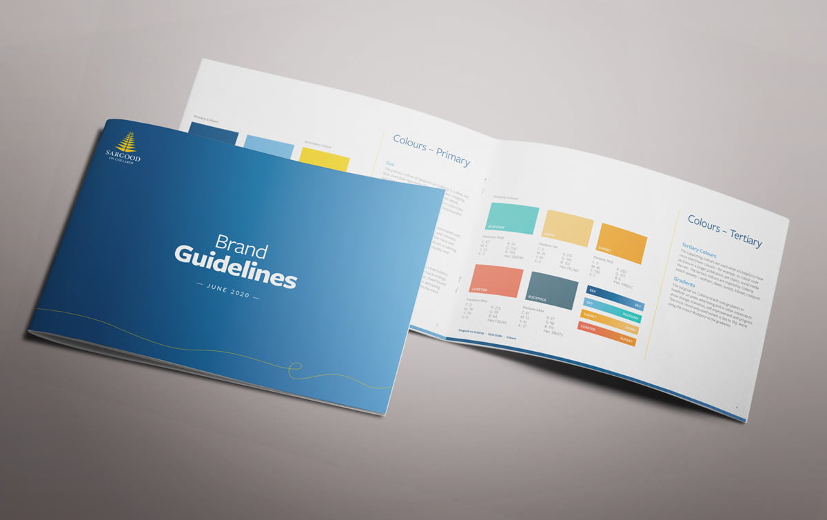 Sargood on Collaroy Style Guide Design Brand Development Visual Identity Guidelines Colours Fonts Surry Hills Fresco Creative