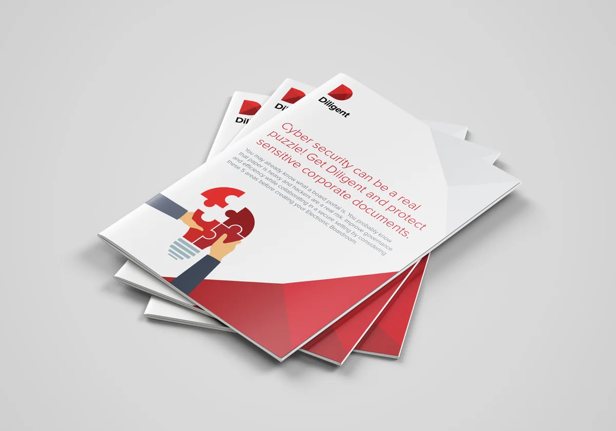 Diligent - Infographics - Flow Chart - A5 Brochure