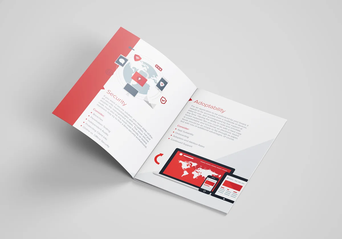 Diligent - Infographics - Flow Chart - A5 Brochure