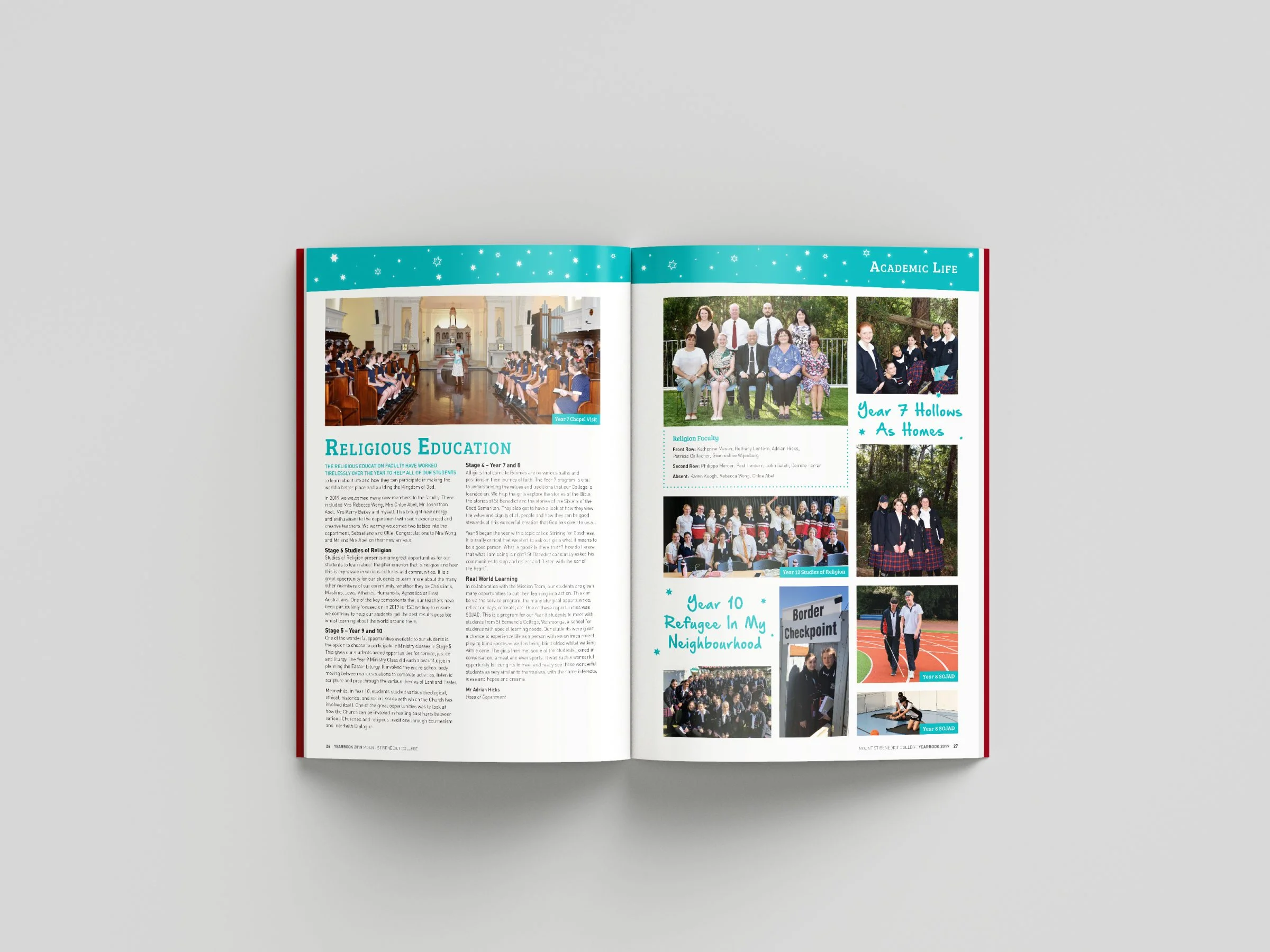 Mount St Benedict College - Yearbook - A4 - 2019