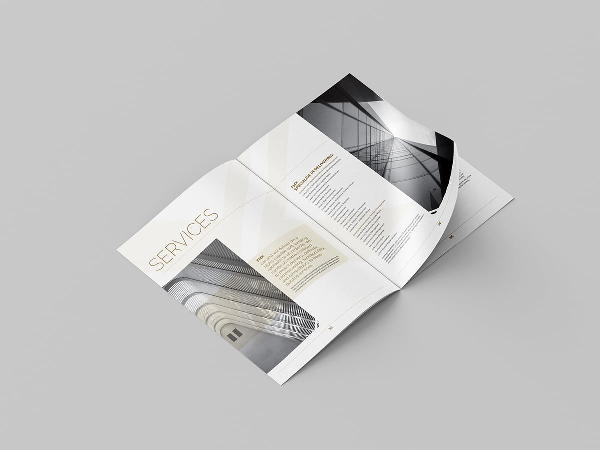 FMX Capabilities Document Graphic Design Services by Fresco Creative