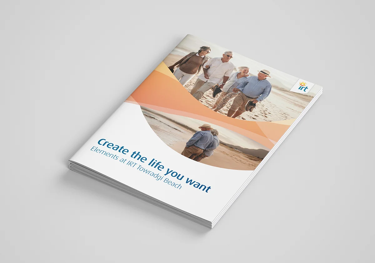 Elements at Towradgi Beach Brochure Graphic Design Services By Fresco Creative