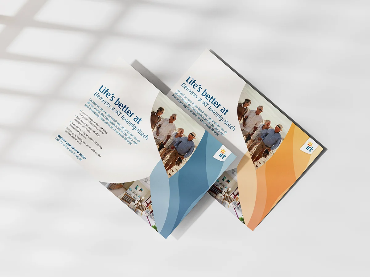 Elements at Towradgi Beach Press Advertising Graphic Design Services By Fresco Creative
