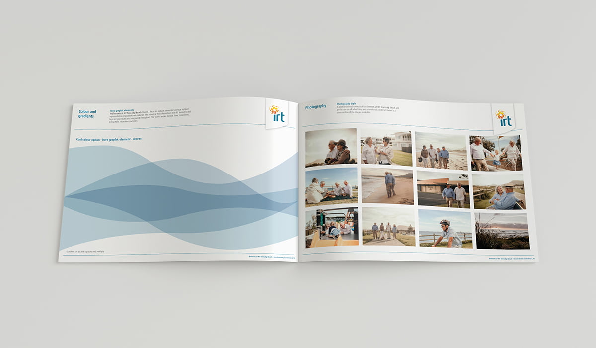 Elements at Towradgi Beach Brand Guidelines Graphic Design Services By Fresco Creative