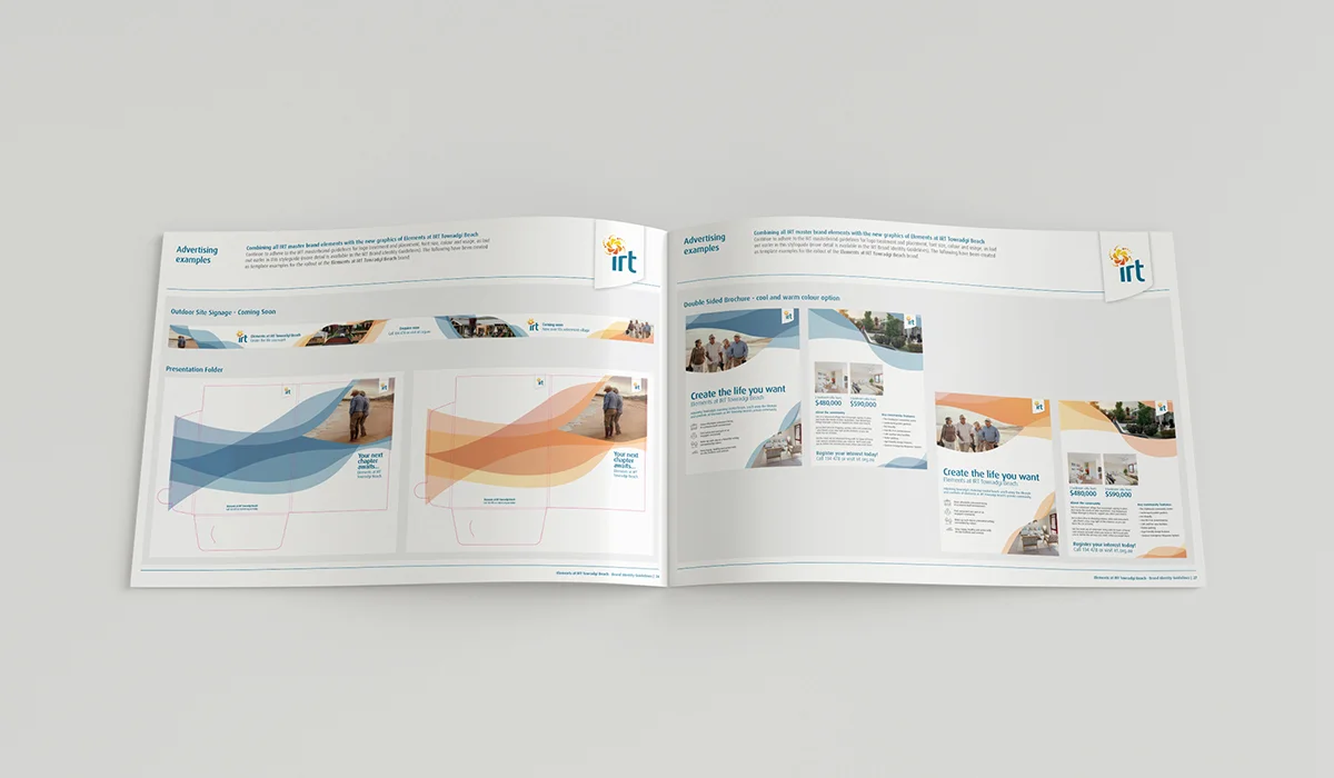 Elements at Towradgi Beach Brand Guidelines Graphic Design Services By Fresco Creative
