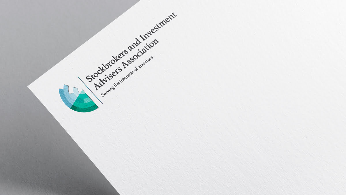 Stockbrokers and Investment Advisers Association Logo Design
