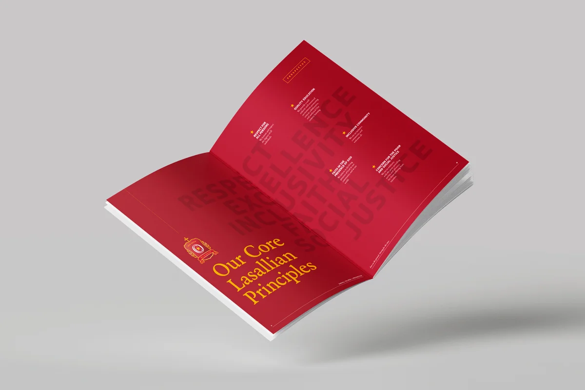 Oakhill College Prospectus Graphic Design Services by Fresco Creative