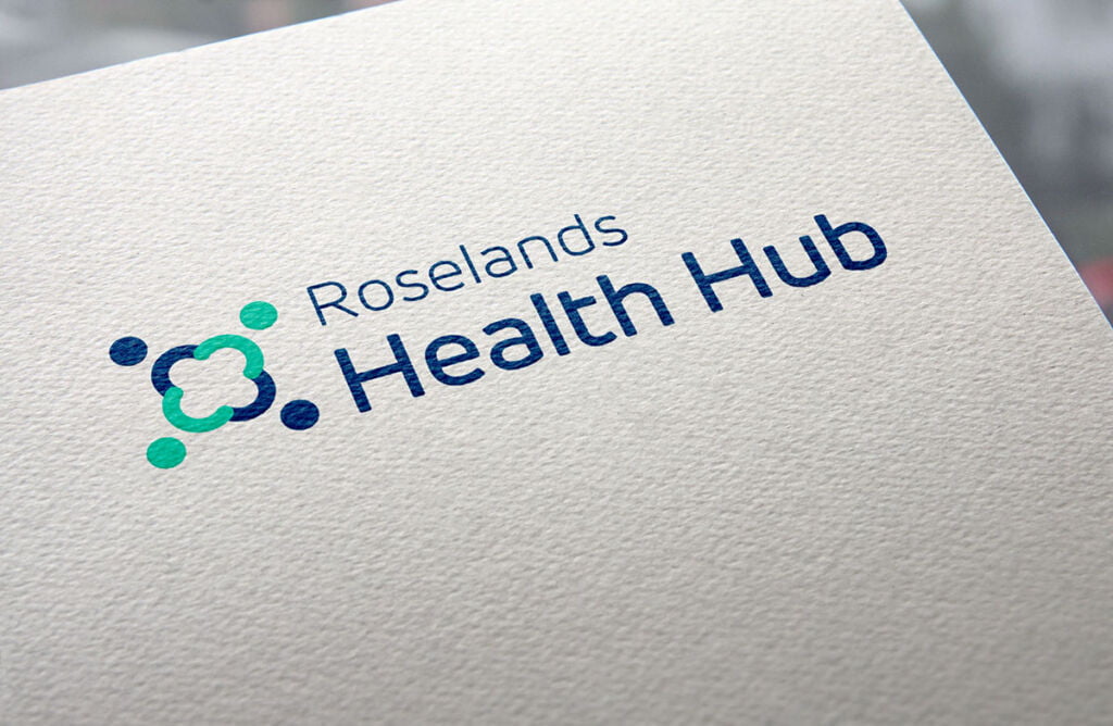Roselands Health Hub Logo Graphic Design Services by Fresco Creative
