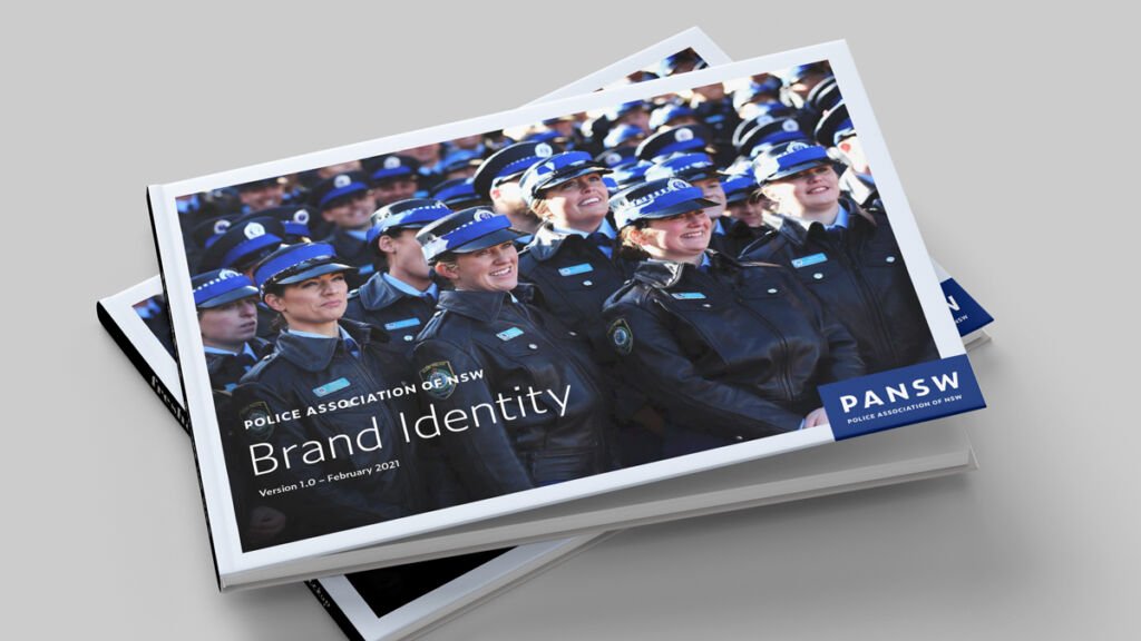 Police Association of New South Wales PANSW Branding Brand Guidelines Design Fresco Creative Logo Refresh