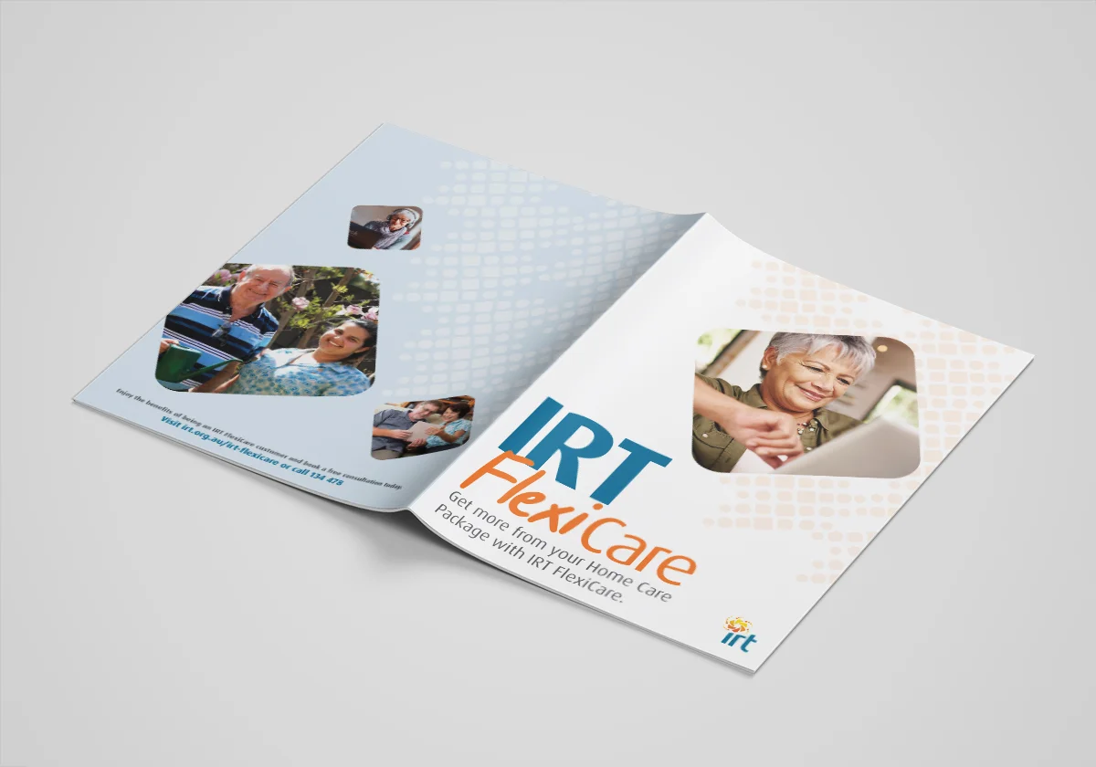 IRT Flexicare Branding Package Graphic design Services by Fresco Creative