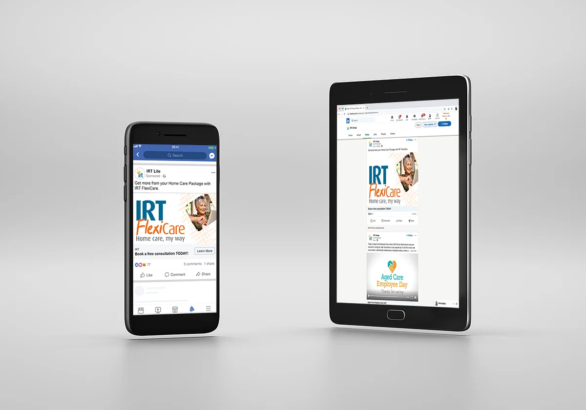 IRT Flexicare Branding Package Graphic design Services by Fresco Creative