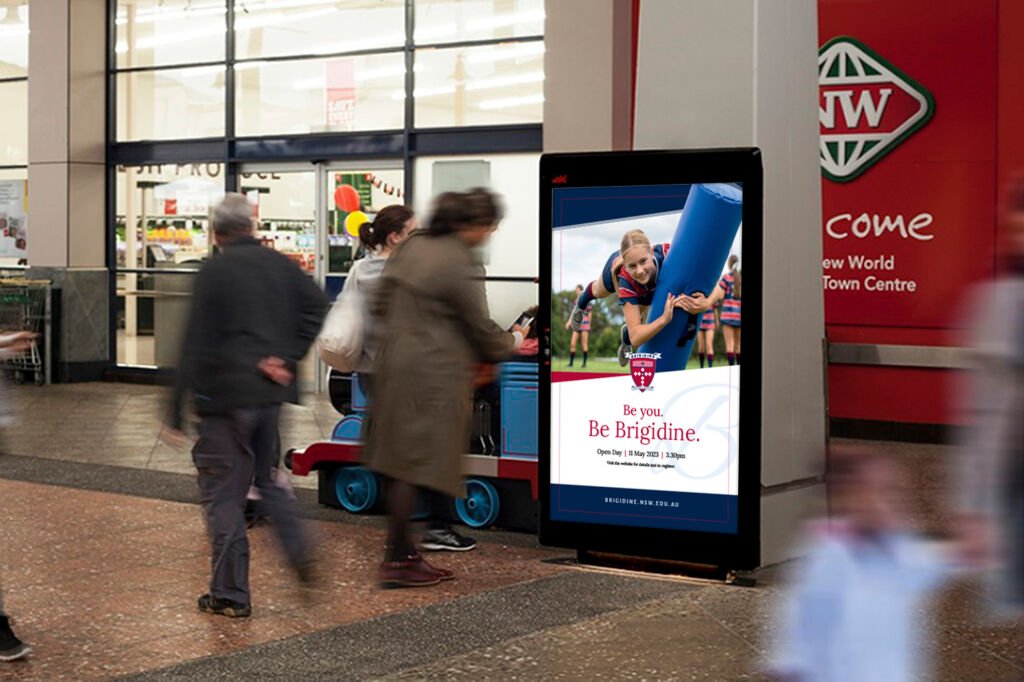 Outdoor Advertising Design for Brigidine College St Ives by Fresco Creative