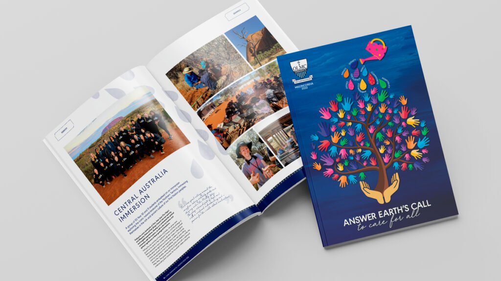 Our Lady of Mercy College Parramatta Yearbook Design by Fresco Creative