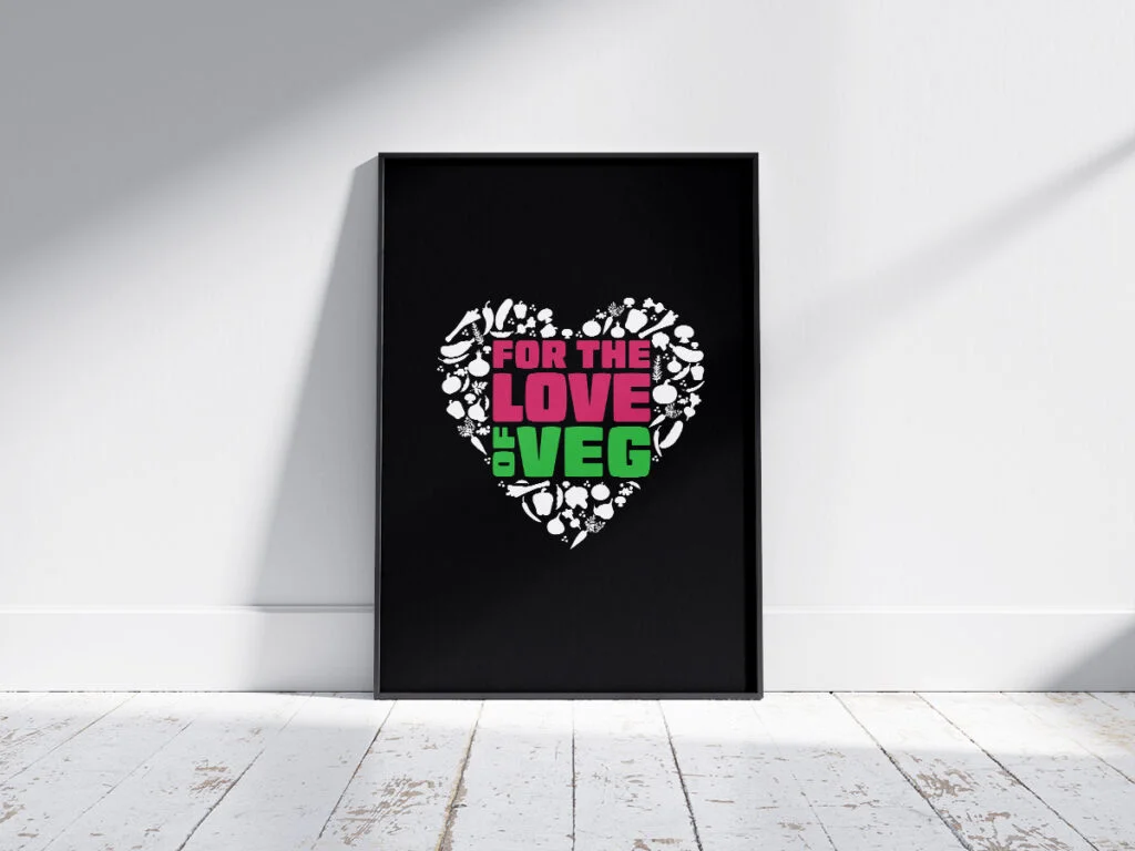 Healthy Kids For The Love Of Vege Various Design By Fresco Creative