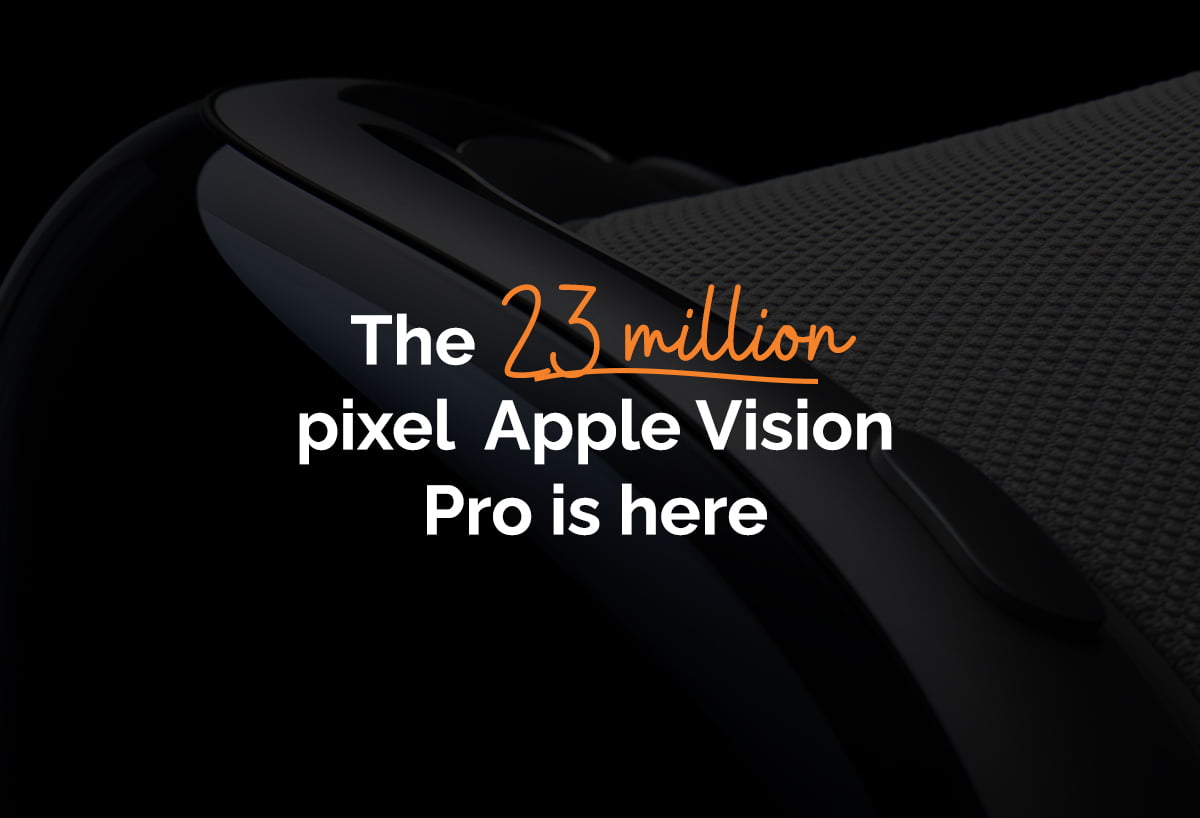 The 23 Million Pixel Apple Vision Pro Is Here Fresco Creative