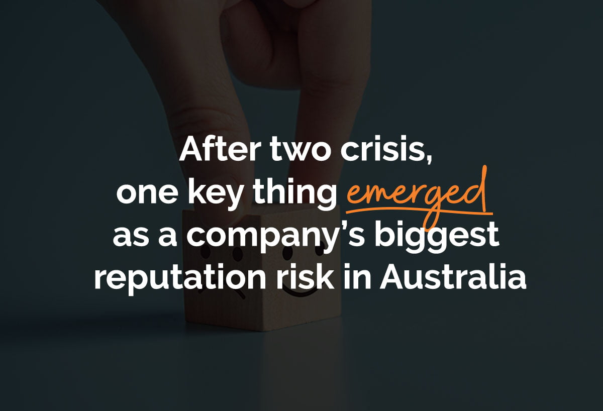 Reputation Disrupted After two crisis, one key thing emerged as a company’s biggest ...
