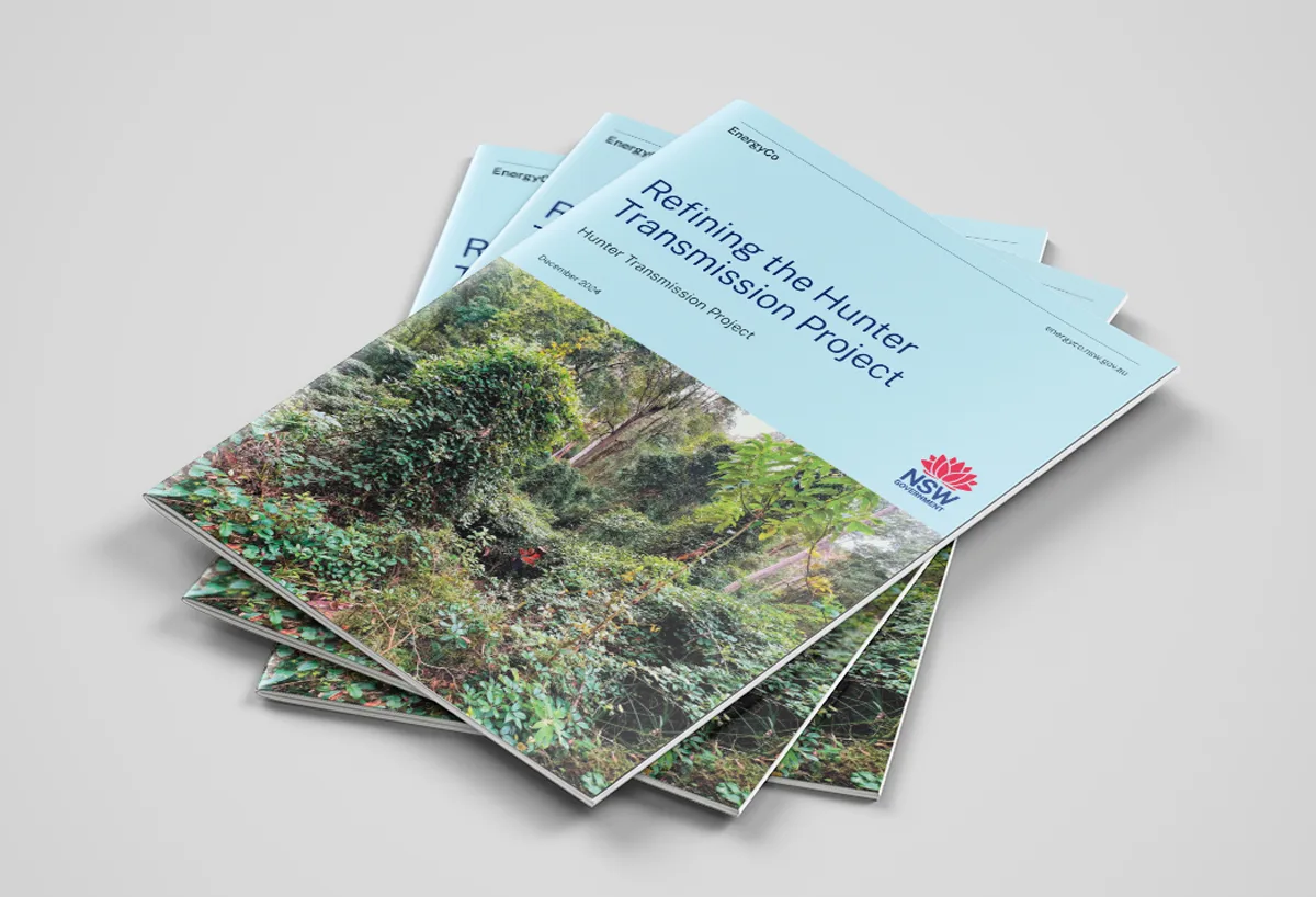 Refining Report for Hunter Transmission Project A4 32 page