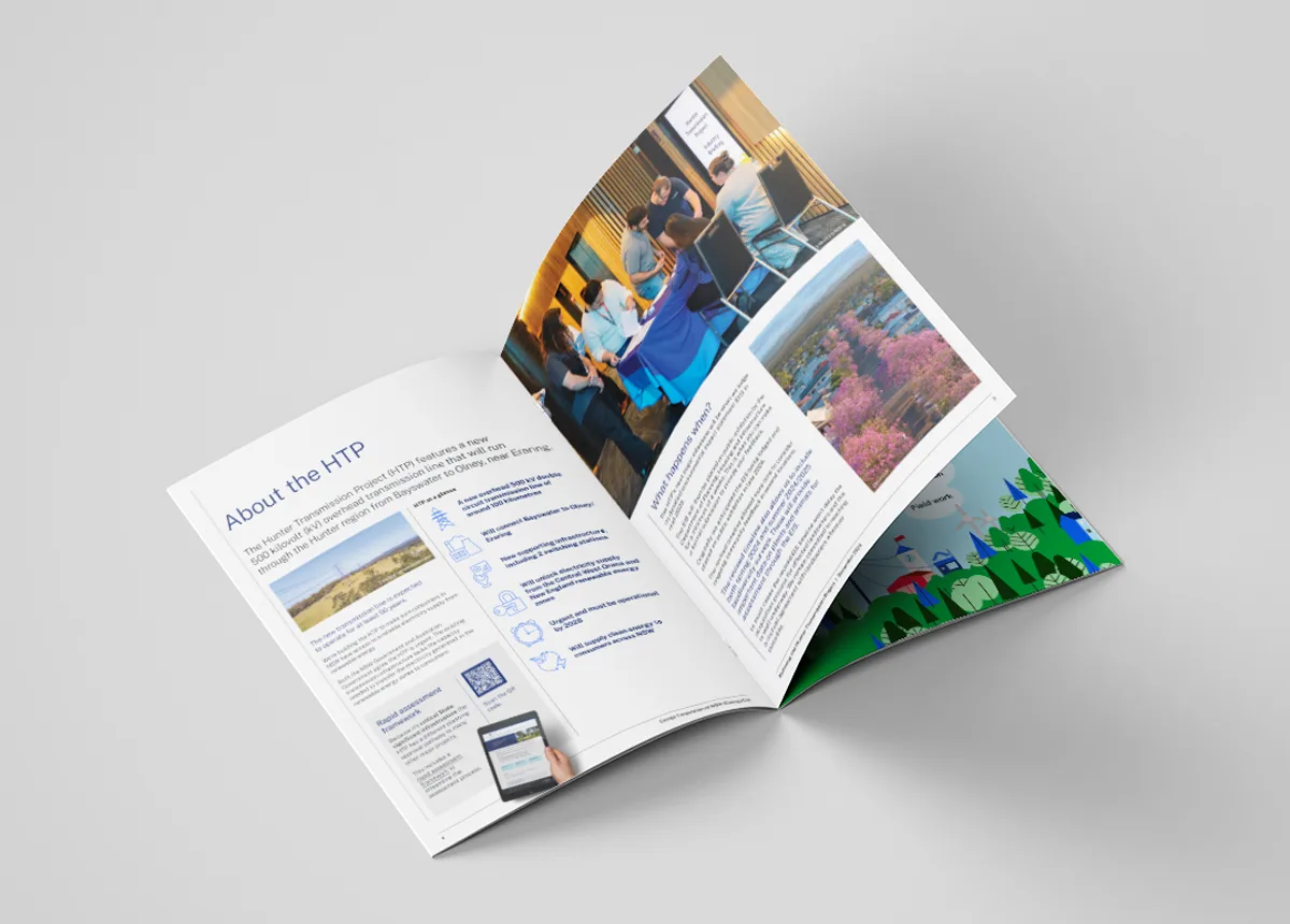 Refining Report for Hunter Transmission Project A4 32 page including infographics