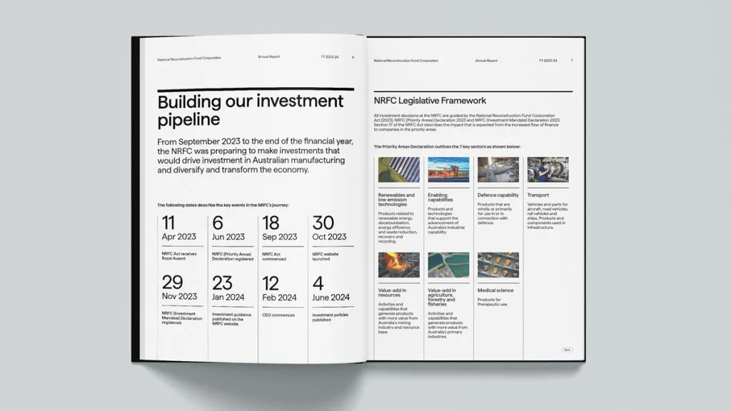 National Reconstruction Fund Corporation Annual Report