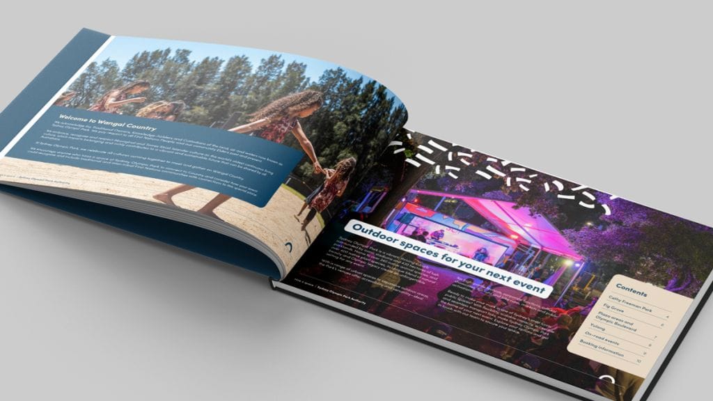 Sydney Olympic Park Authority Hire A Space Brochure