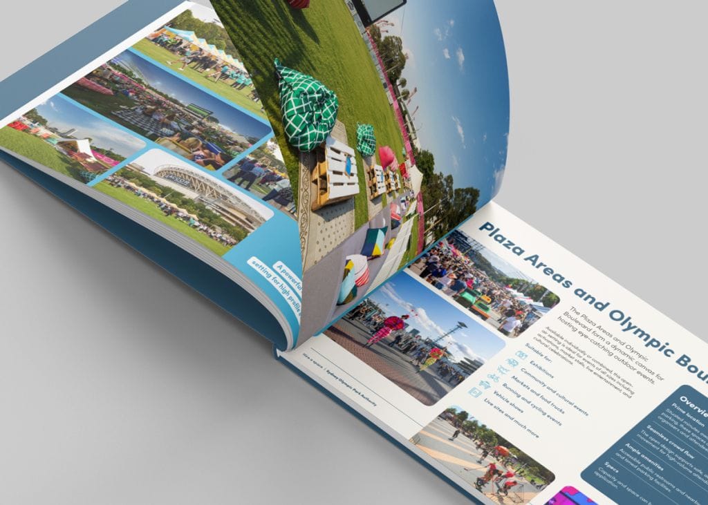 Sydney Olympic Park Authority Hire A Space Brochure