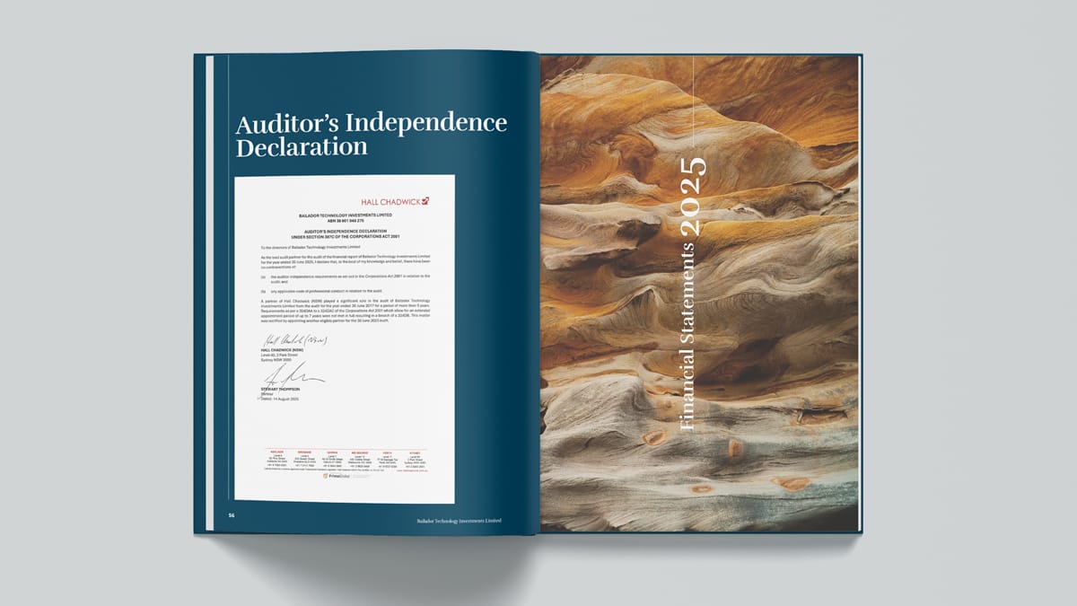 Bailador Technology Investments Annual Report 2025
