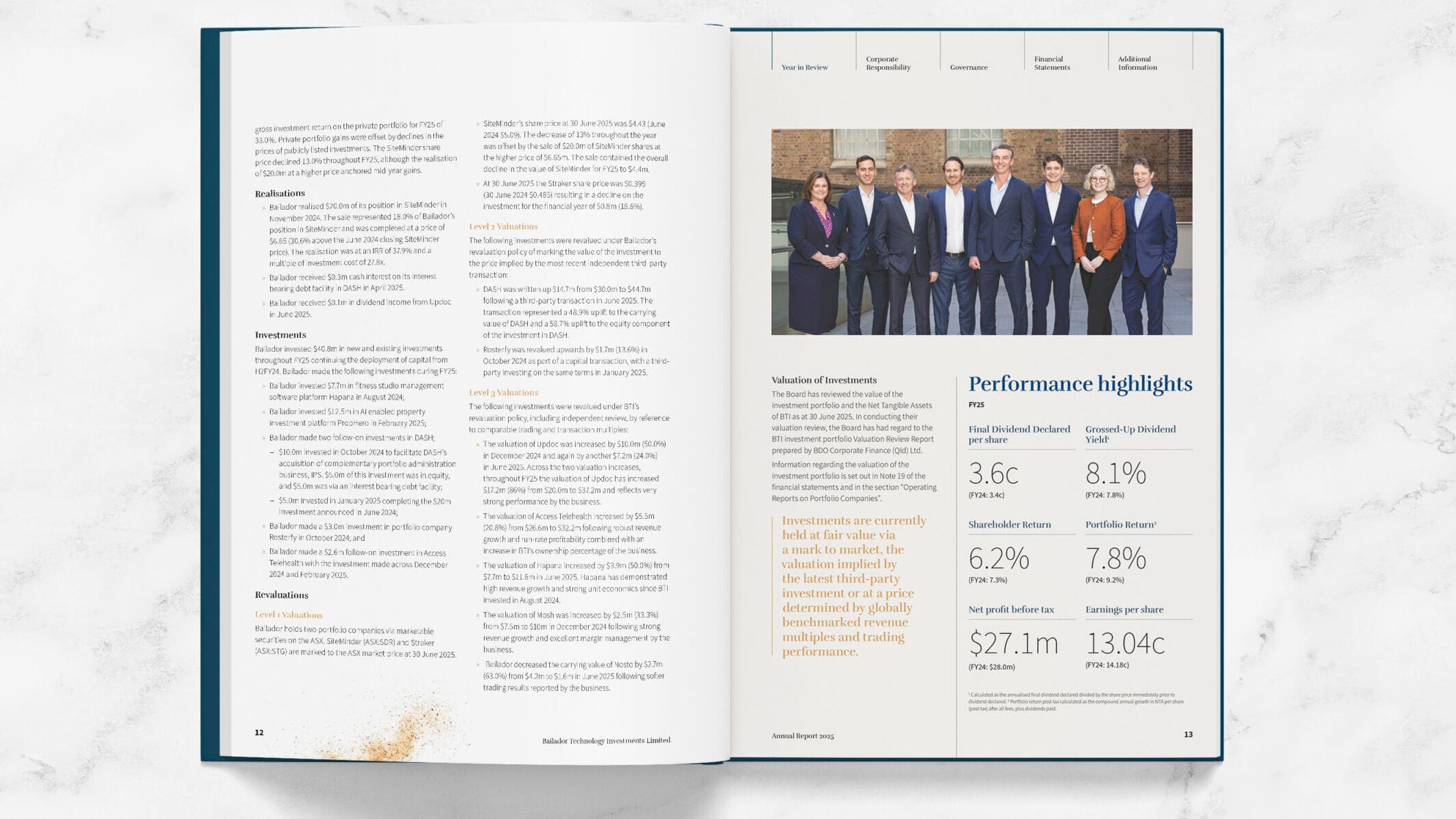 Bailador Technology Investments Annual Report 2025