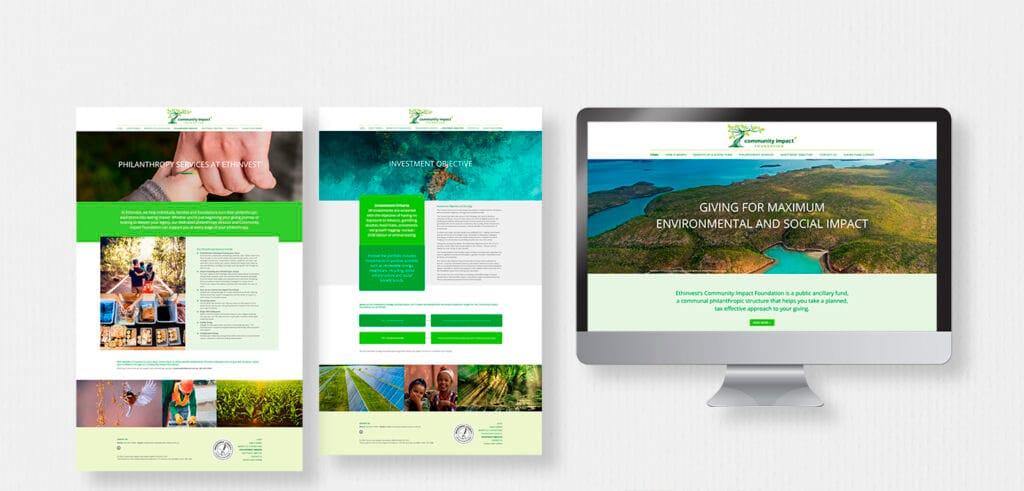 Community Impact Foundation Website Design