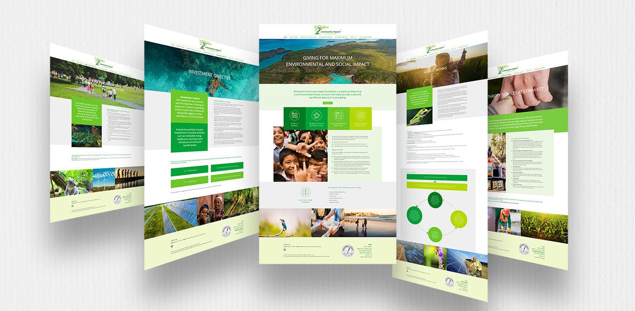Community Impact Foundation Website Design