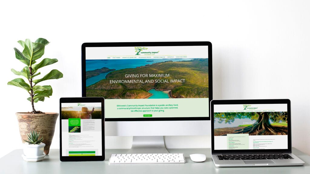 Community Impact Foundation Website Design