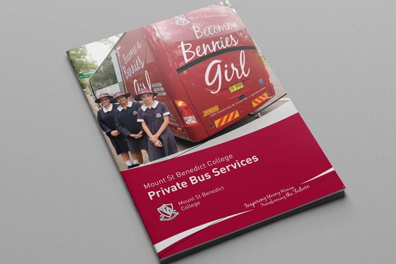 Mount St Benedict College Bus Route A5 Brochure