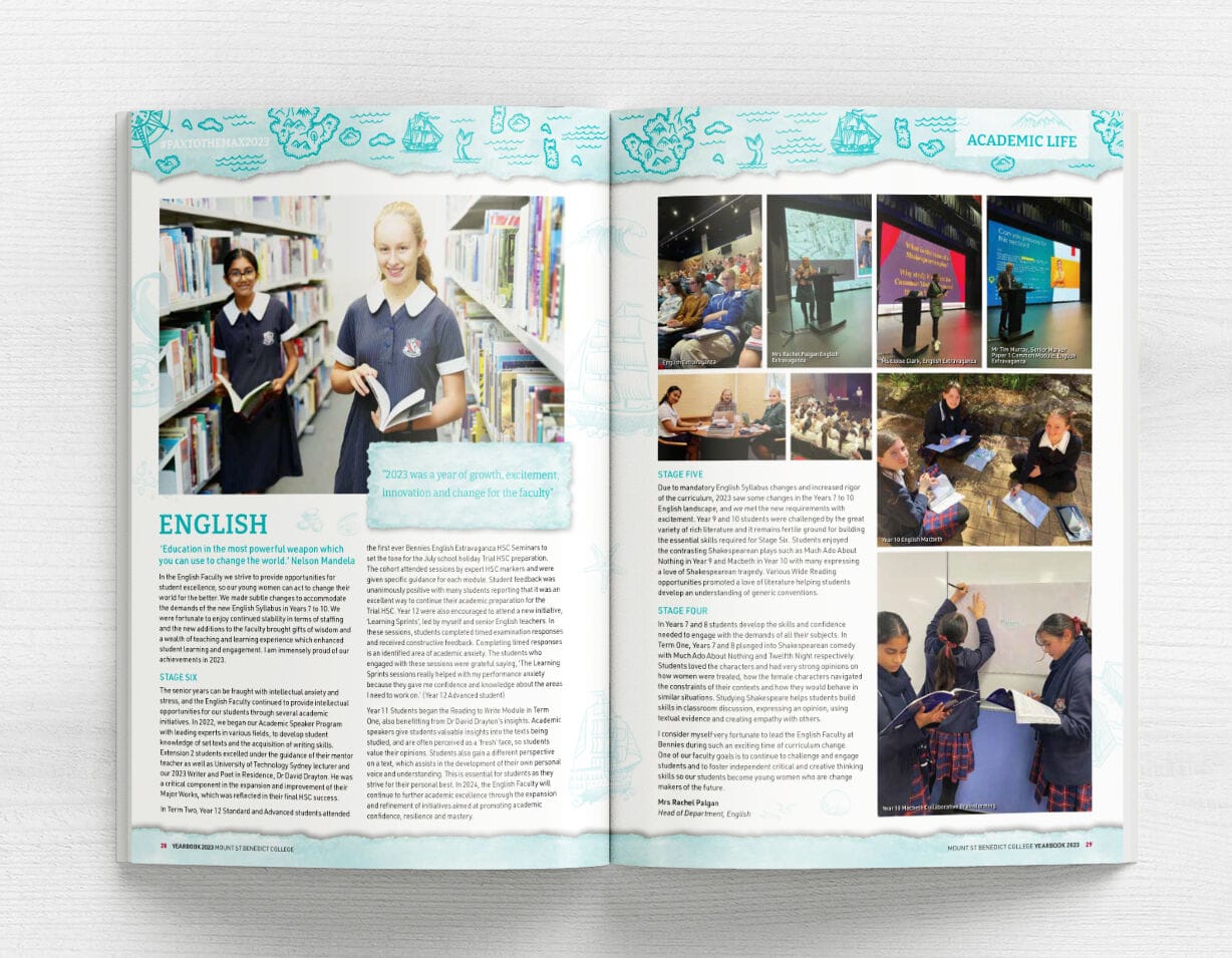 Mount St Benedict College Yearbook 2023