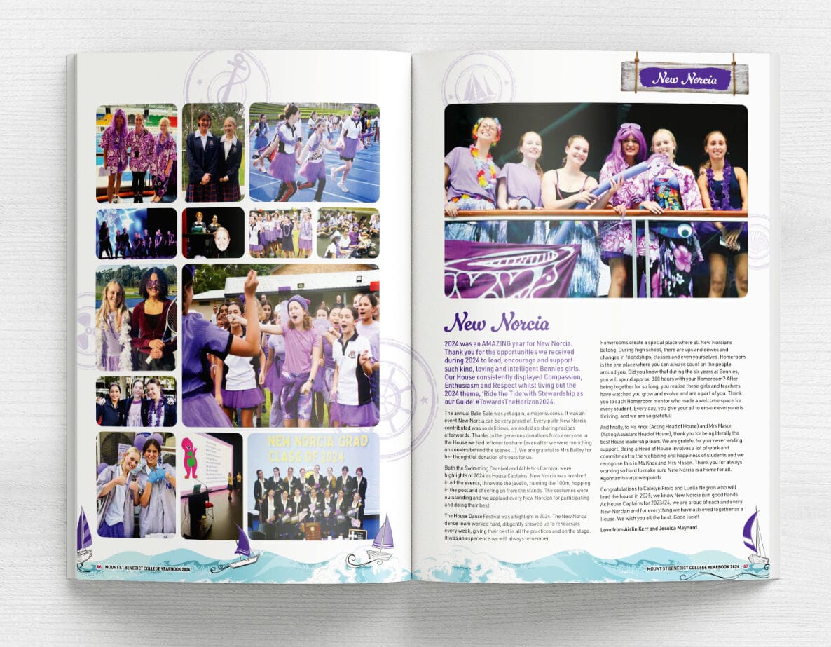 MountSt Benedict College Yearbook 2024