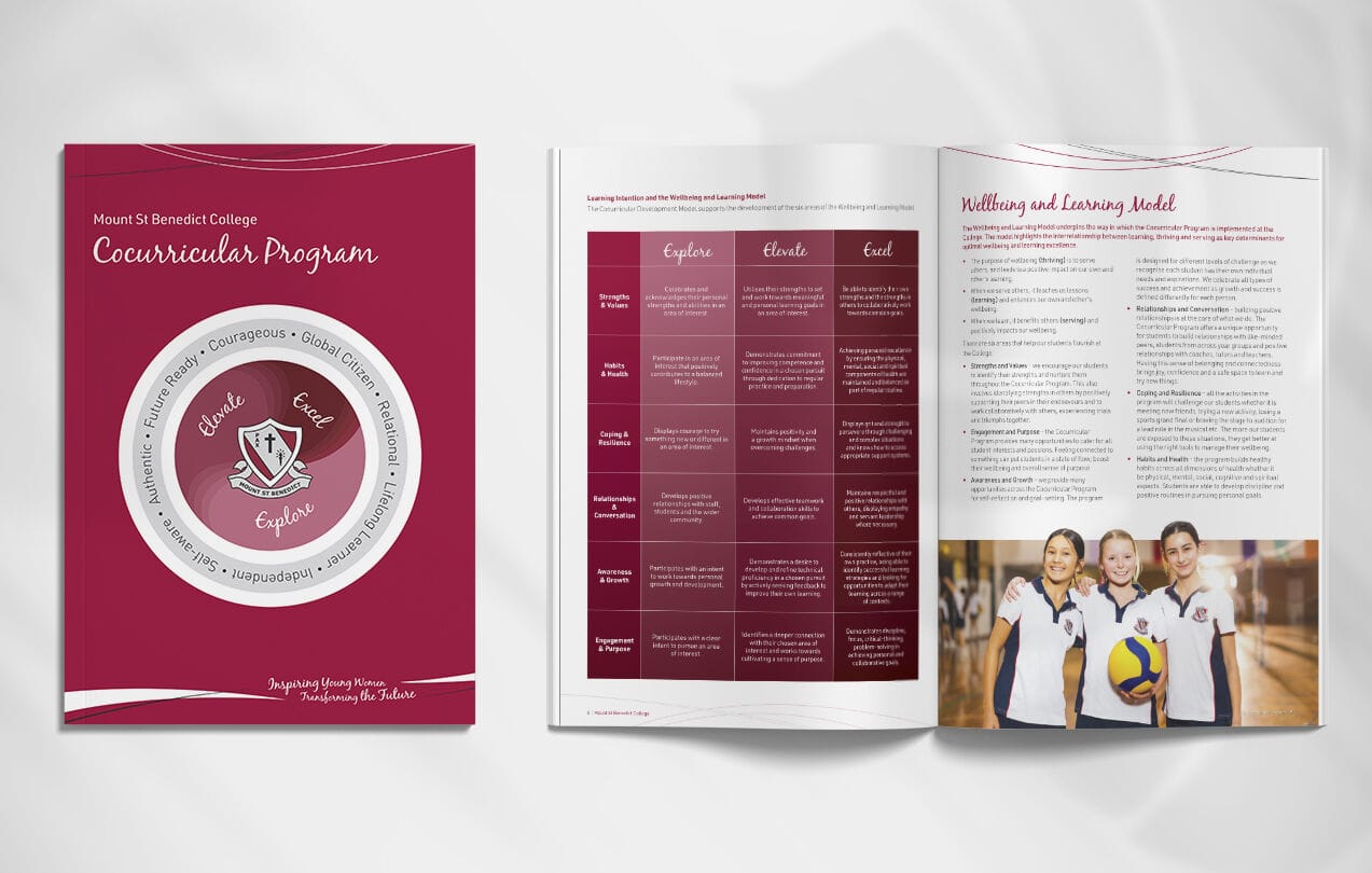 Mount St Benedict College Cocurricular Brochure