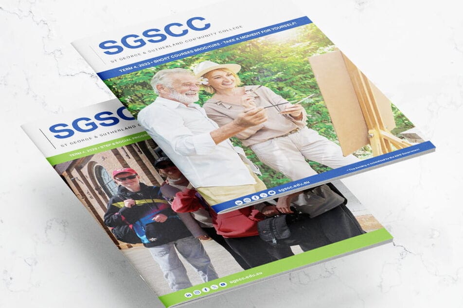 St George & Sutherland Community College Course Guide Graphic Design By Fresco Creative