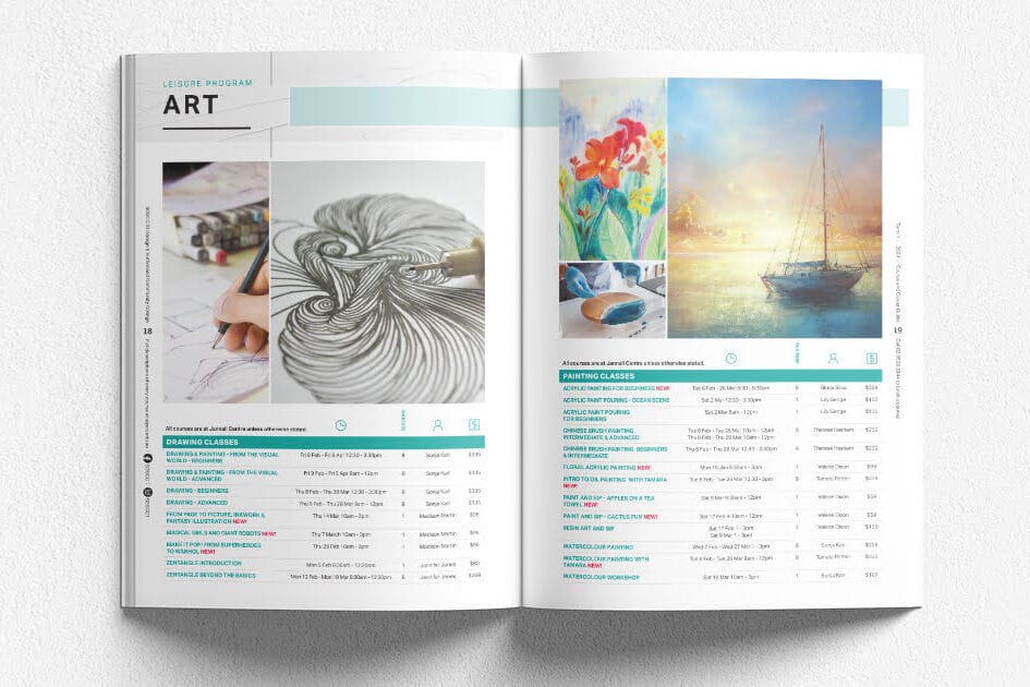 SGSCC Course Brochure Design By Fresco Creative