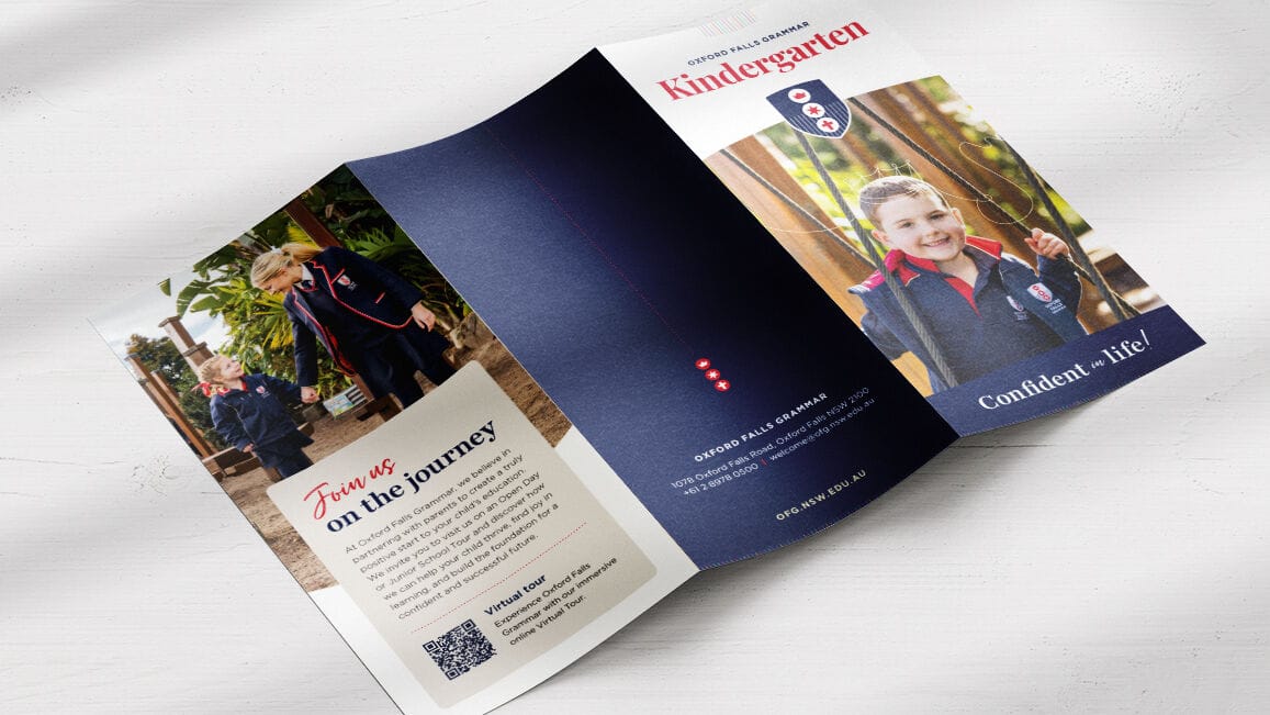Oxford Falls Grammar Brochure Design