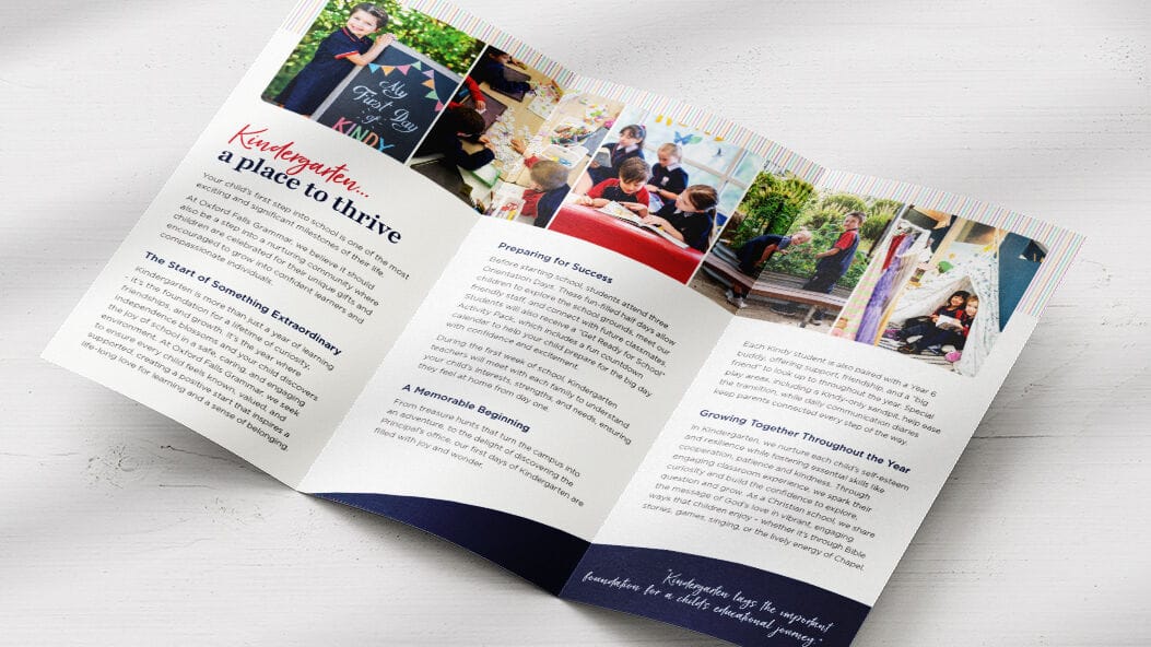 Oxford Falls Grammar Brochure Design