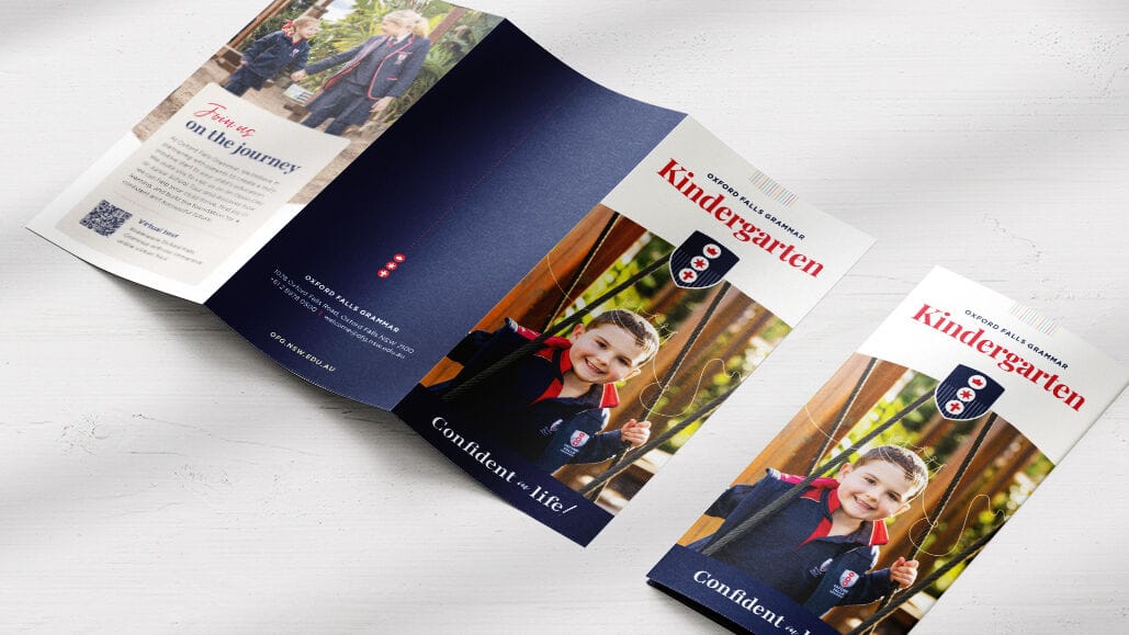 Oxford Falls Grammar Brochure Design